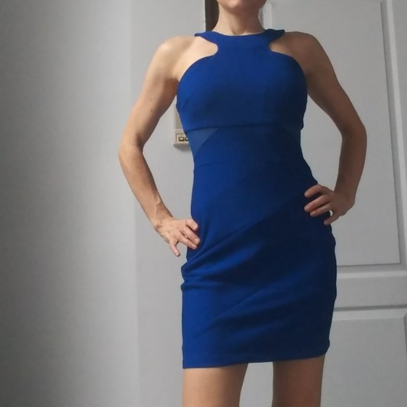 Little blue dress, Le Château, size 3 (fits xs or s) - Picture 3 of 8